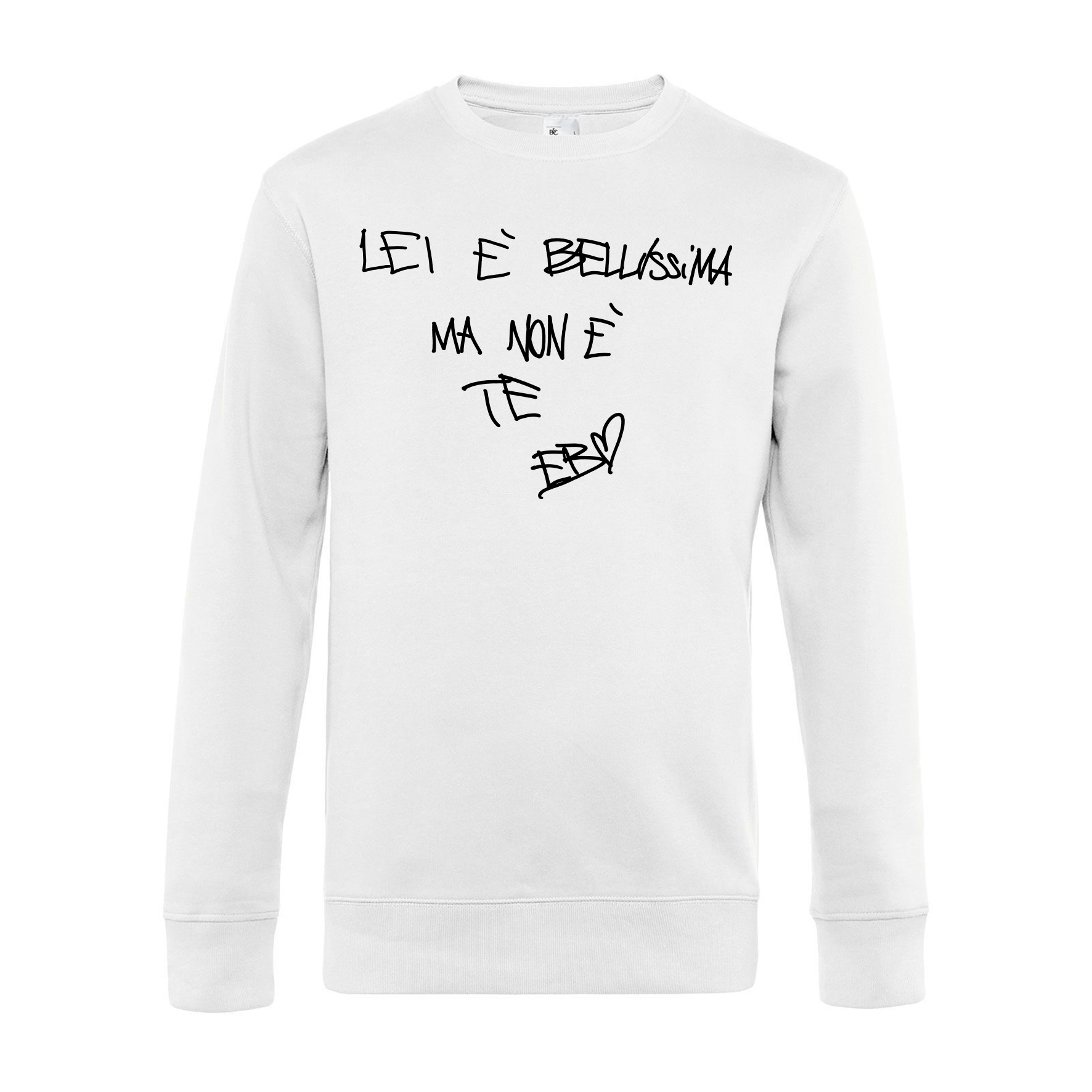 LEI E' BELLISSIMA - Felpa girocollo